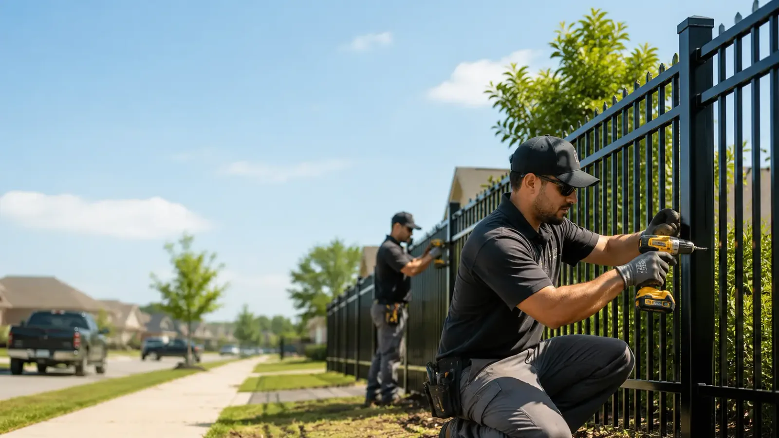 Metal Fence Installation in Beasley, TX